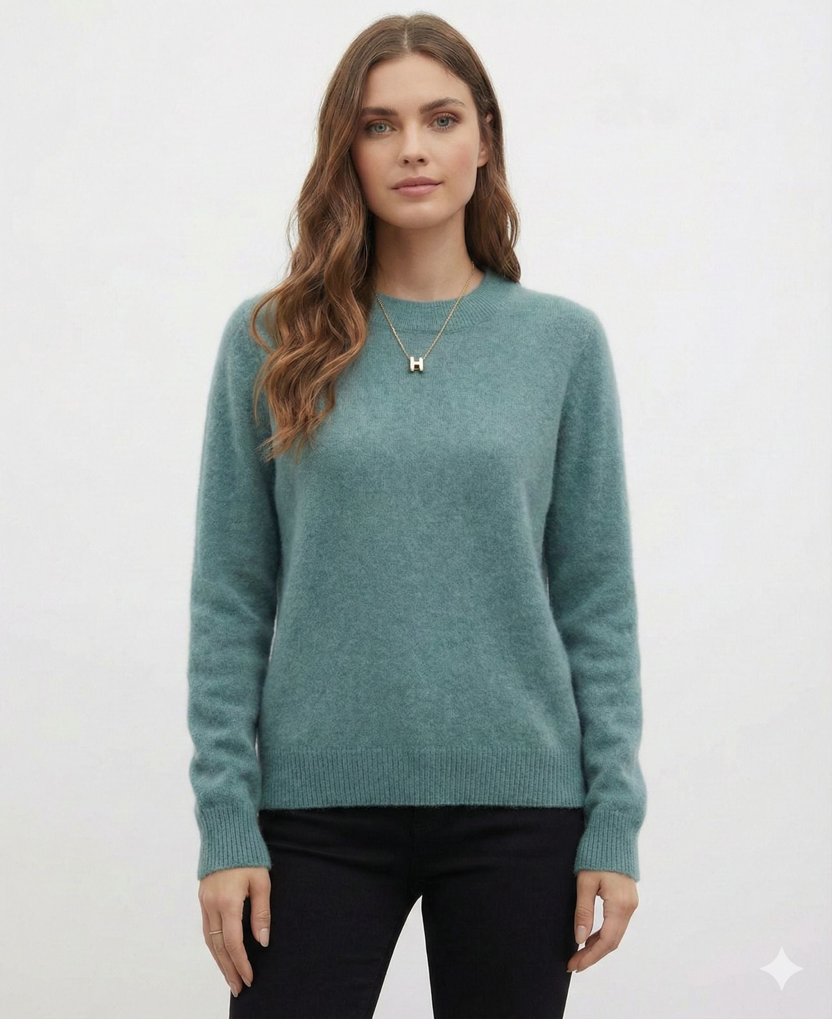 Women's Pure Wool Cashmere Knit Sweater