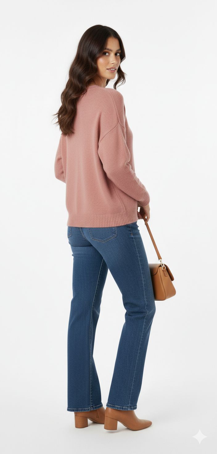 Fashionable Soft Pullover