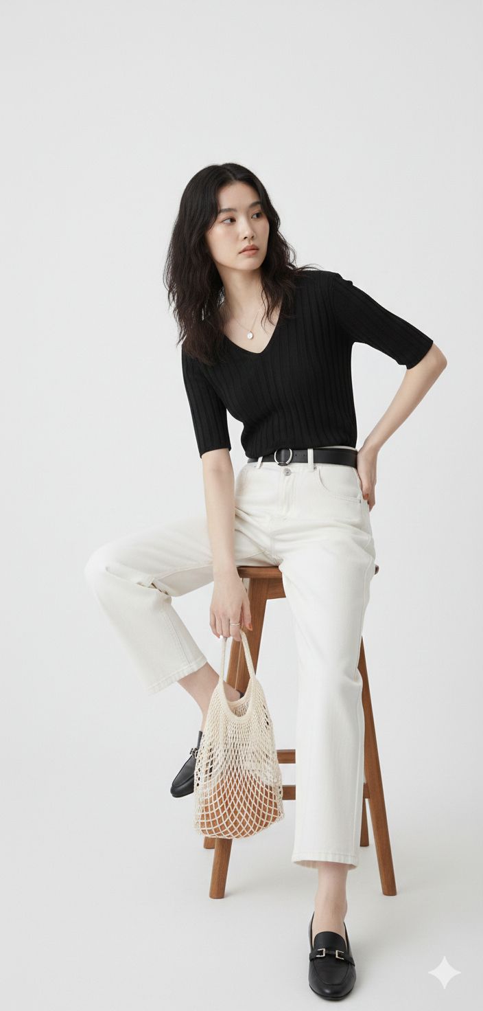 Chic Ice Silk Summer Tee