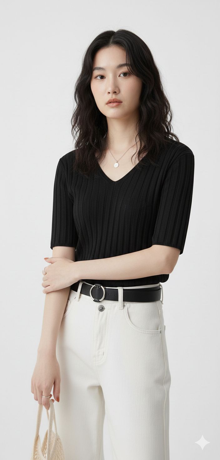 Chic Ice Silk Summer Tee