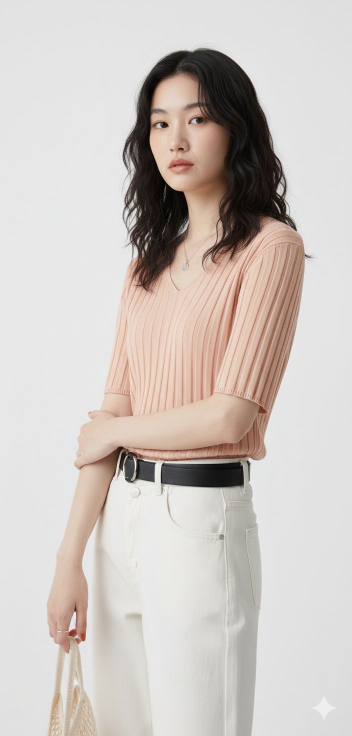 Chic Ice Silk Summer Tee