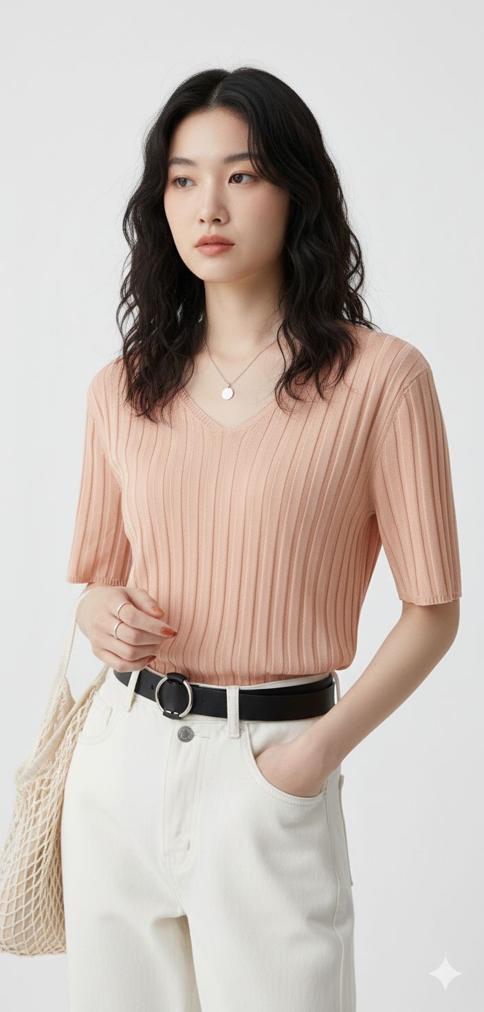 Chic Ice Silk Summer Tee