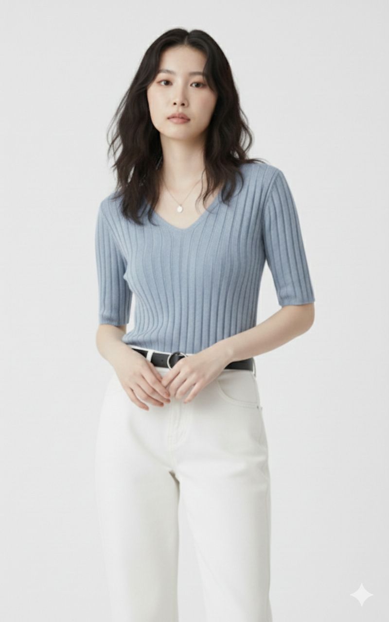 Chic Ice Silk Summer Tee