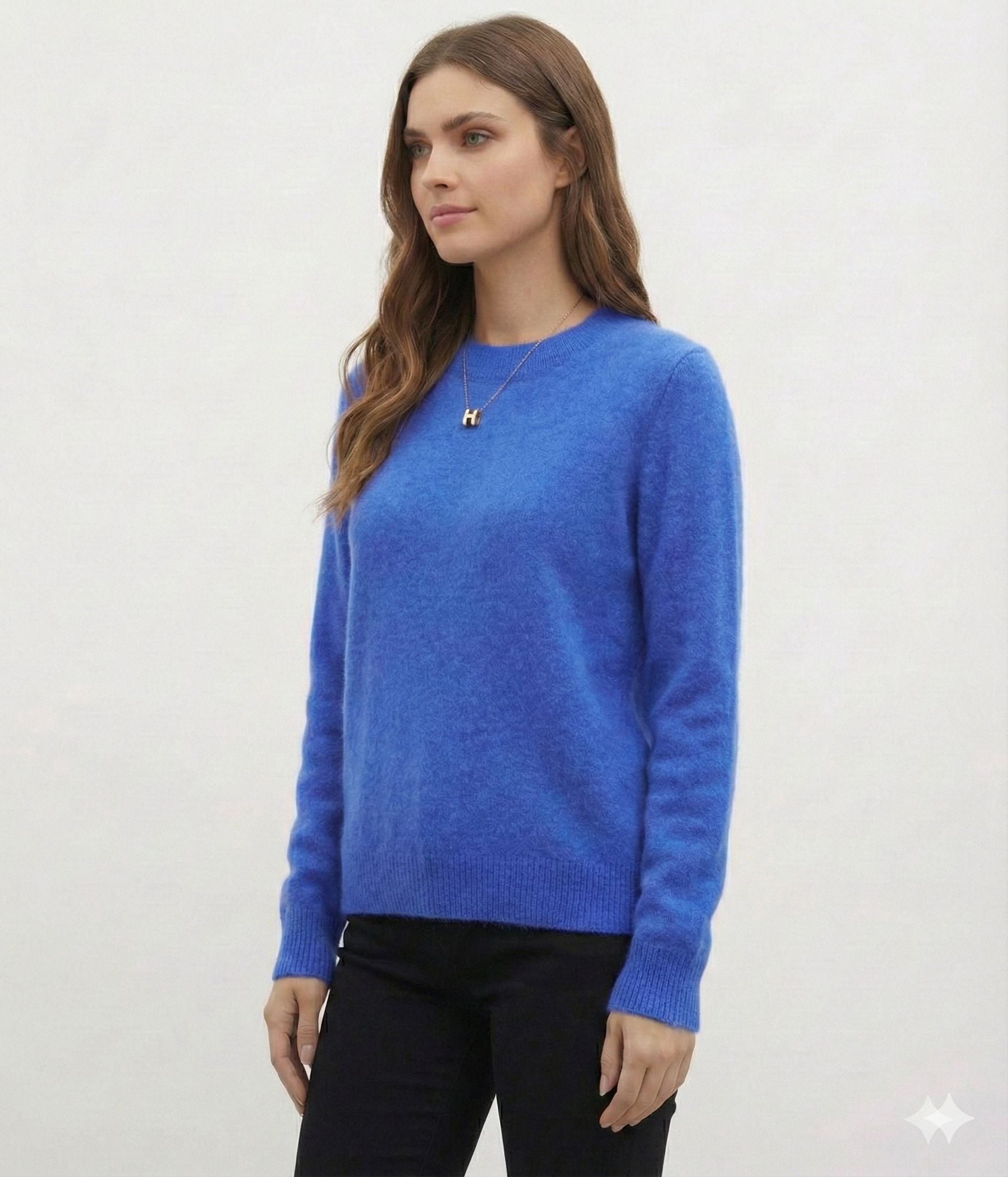 Women's Pure Wool Cashmere Knit Sweater