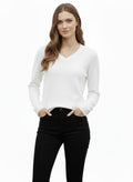 Luxury 100% Cashmere V-Neck Sweater